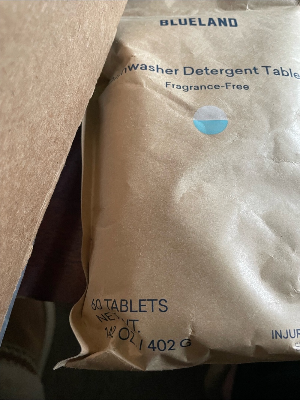 Blue Land dishwashing detergent 60 tablets per bag total is 180 with tin - Picture 3 of 5